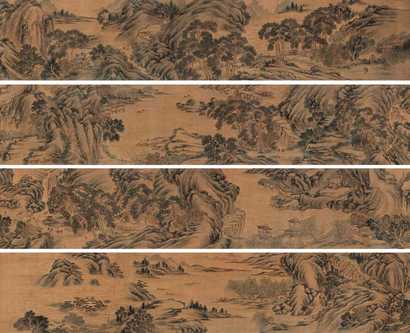 佚名 桃源胜景图 手卷